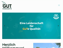 Tablet Screenshot of gut-produkte.de